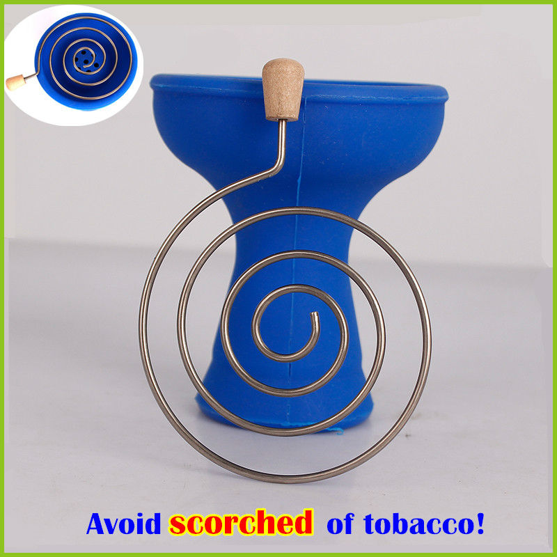 1pc Ǹ  ׸  1 η ƿ   Ȧ Shisha   narguile  /1pc silicone tobacco bowl and 1 stainless steel coil charcoal holder for shisha hook